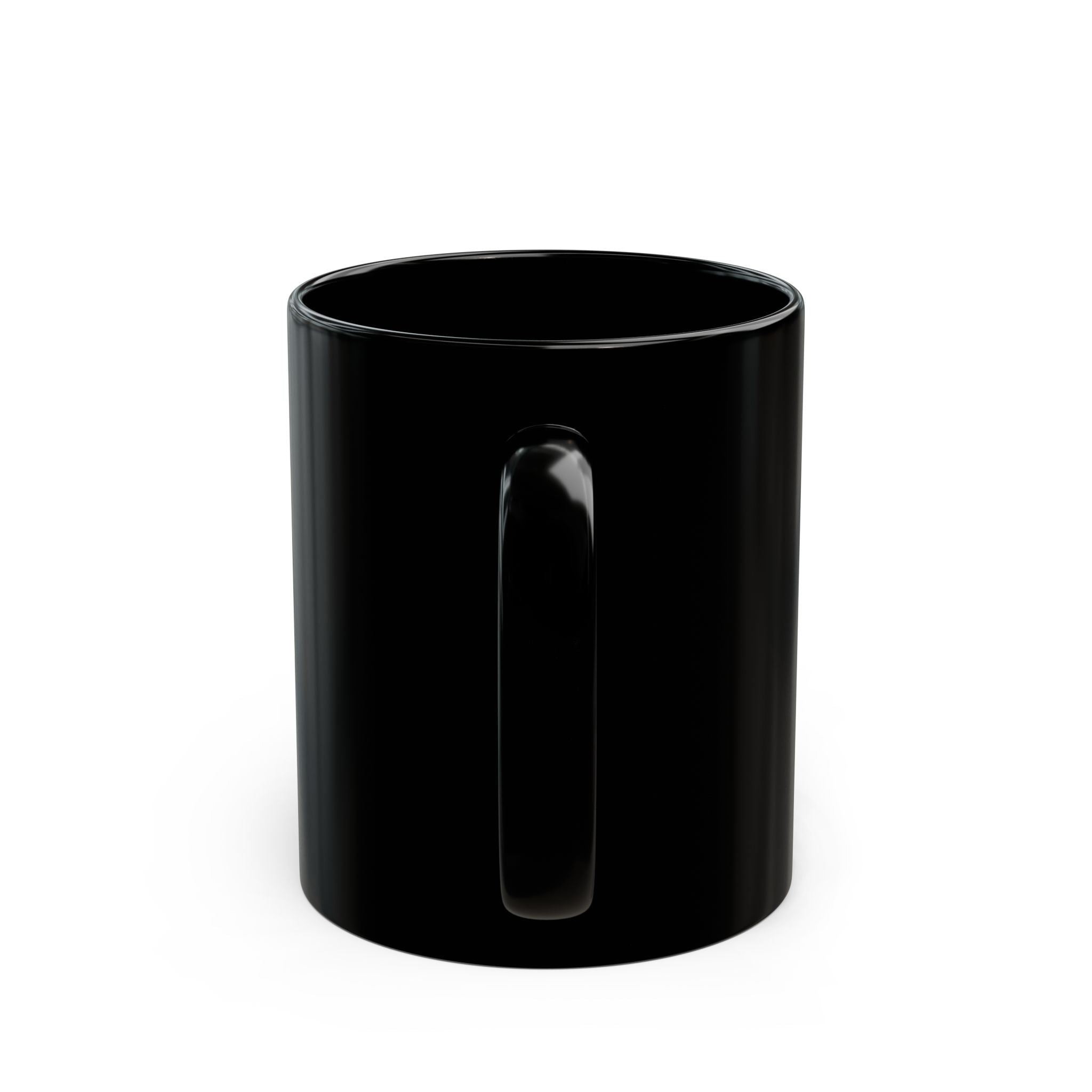Edward Hopper Café Art Black Ceramic Mug – Vintage American Coffee Cup