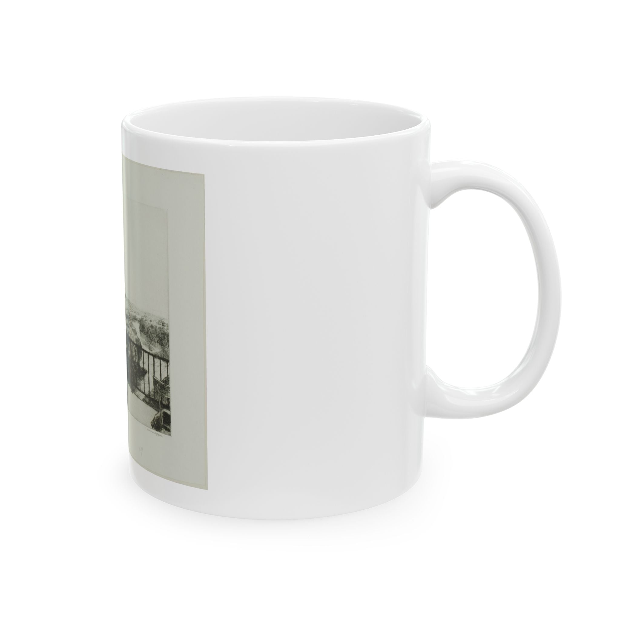 Vintage Photo Ceramic Mug — Black & White Scenic Memory Coffee Cup (11oz/15oz)