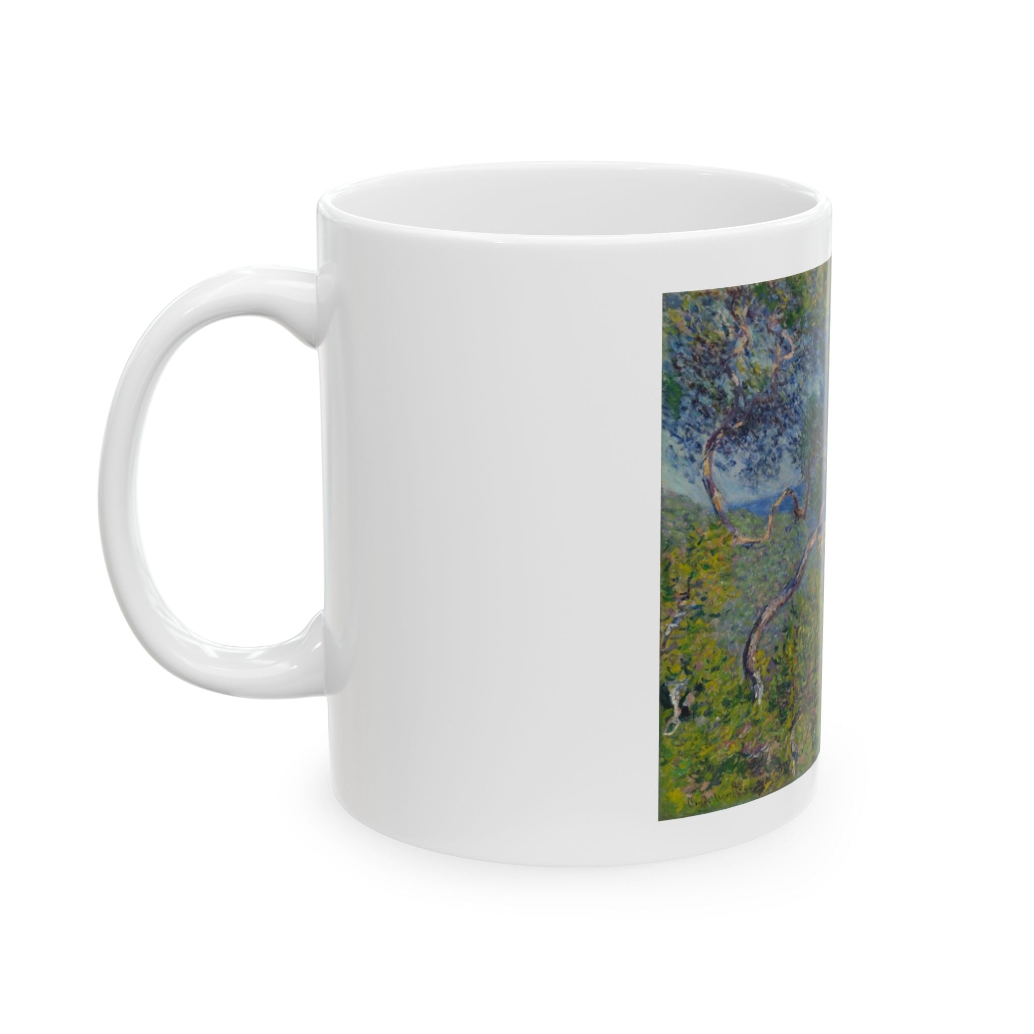 Garden Reverie Ceramic Mug – Vintage Floral Art Coffee Cup