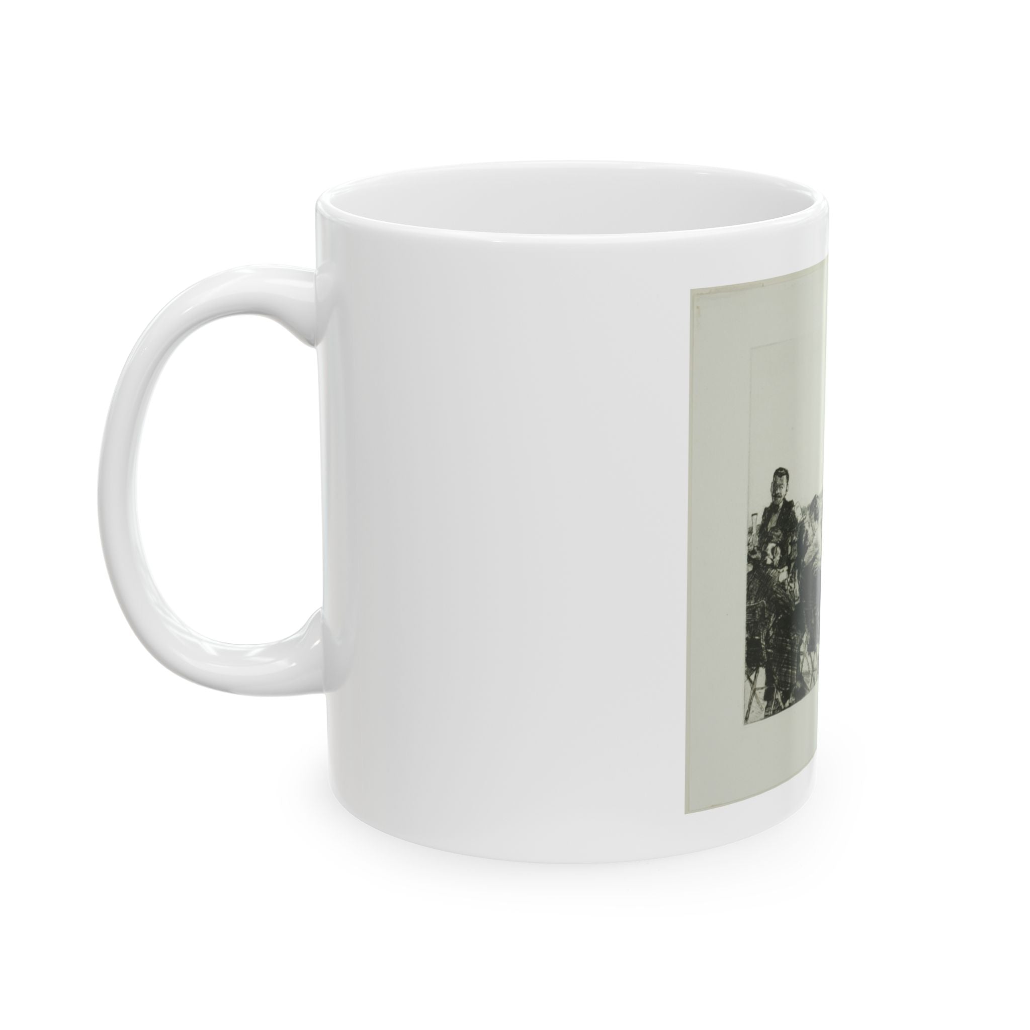 Vintage Photo Ceramic Mug — Black & White Scenic Memory Coffee Cup (11oz/15oz)