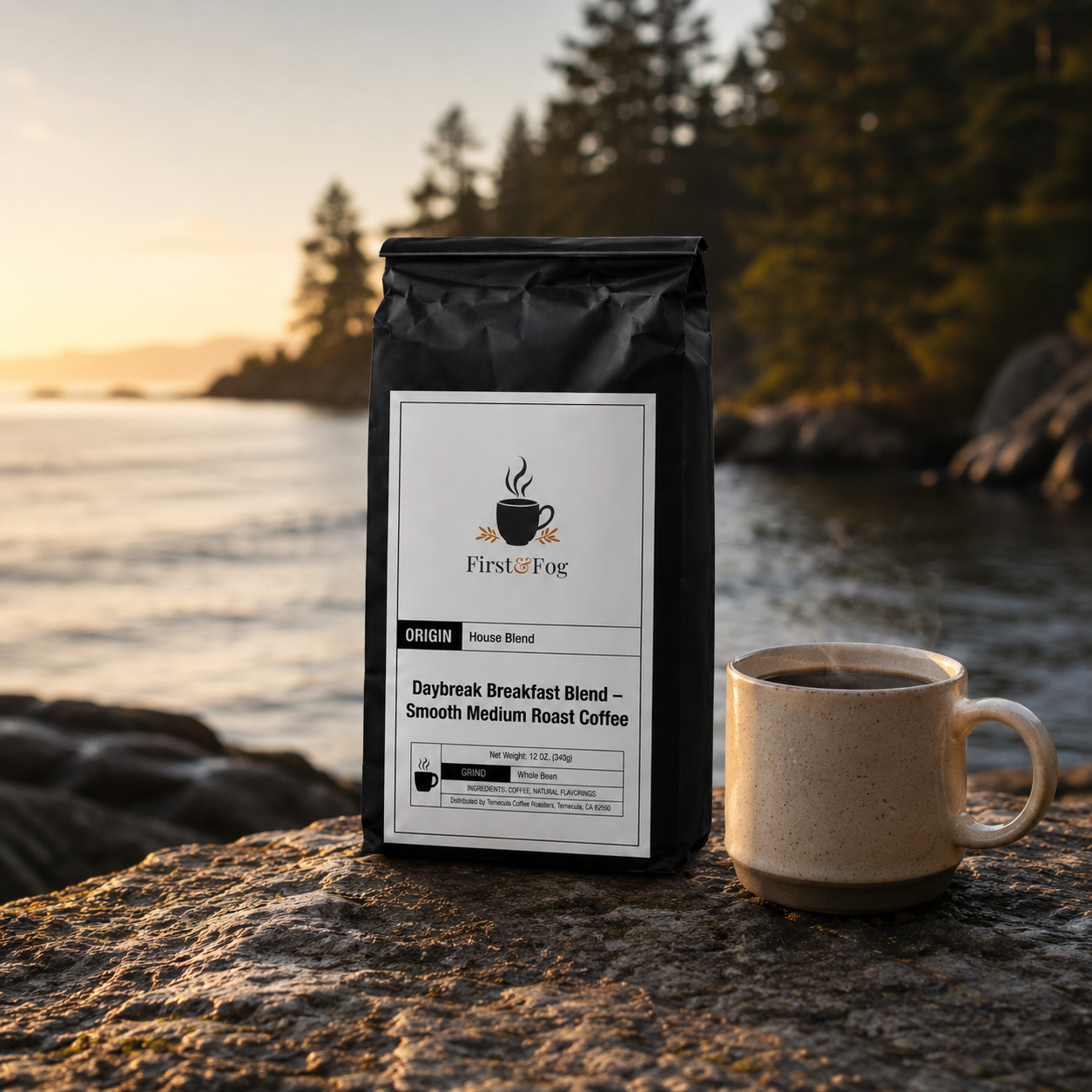 Daybreak Breakfast Blend – Smooth Medium Roast Coffee