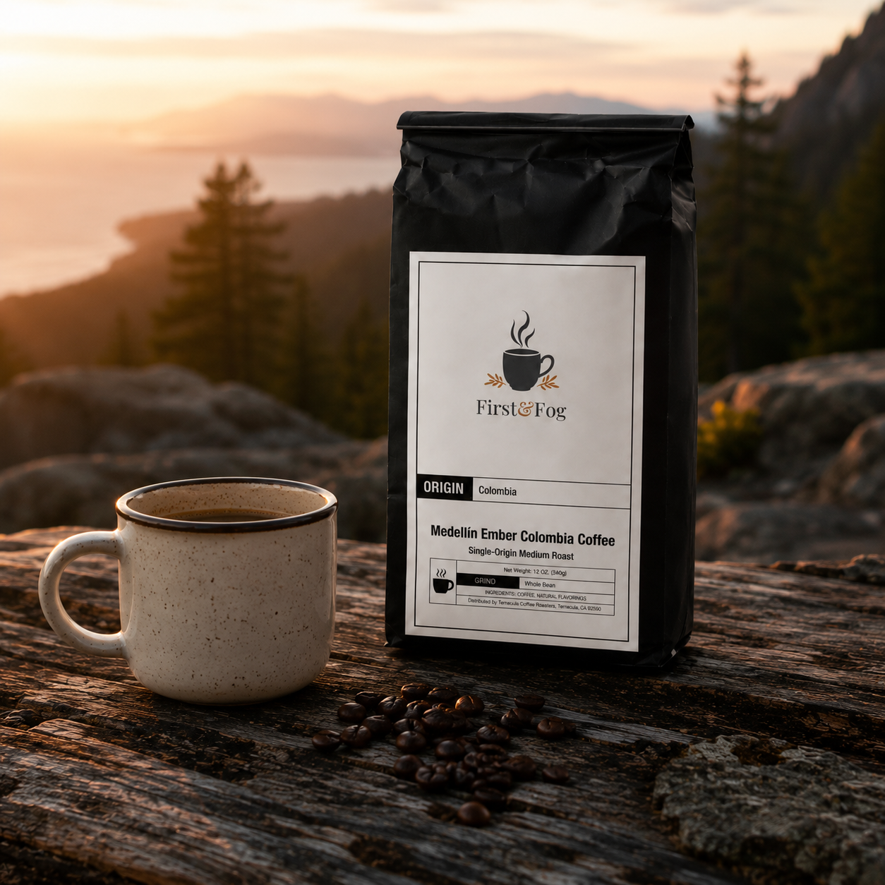 Medellín Ember Colombia Coffee – Single-Origin Medium Roast