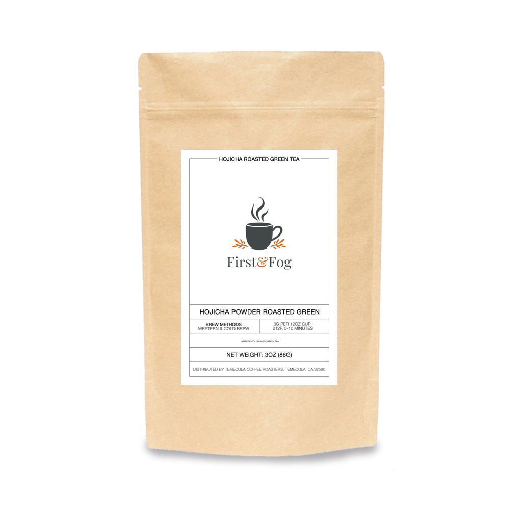 Ember Hojicha — Stone-Milled Roasted Green Tea Powder