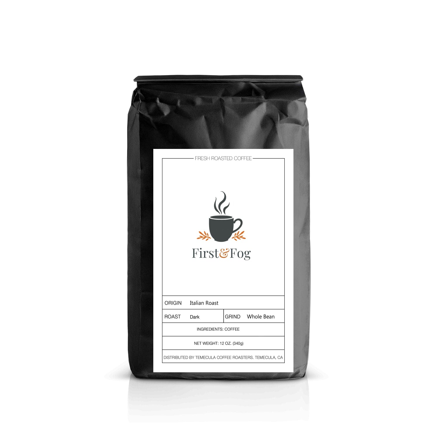 Black Coast Italian Roast — Extra-Dark Coffee